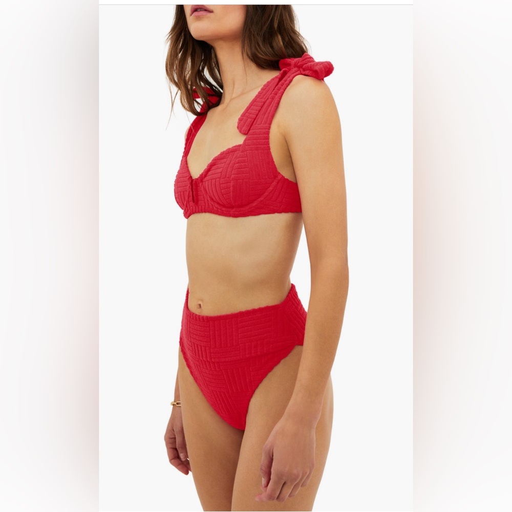 Beach Riot Red Bikini - Picture 2 of 9